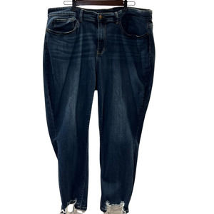 Judy Blue Women's Relaxed Fit Ankle Jeans Size 22W